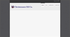 Desktop Screenshot of christensenoil.com